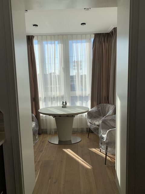 An apartment with a high-end, designer renovation. Move right in!