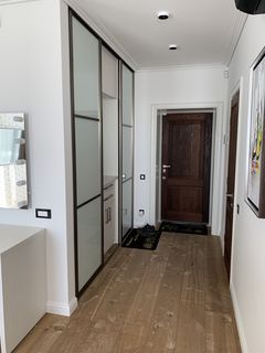 An apartment with a high-end, designer renovation. Move right in!