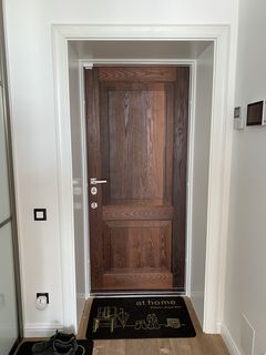 An apartment with a high-end, designer renovation. Move right in!