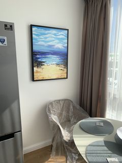 An apartment with a high-end, designer renovation. Move right in!