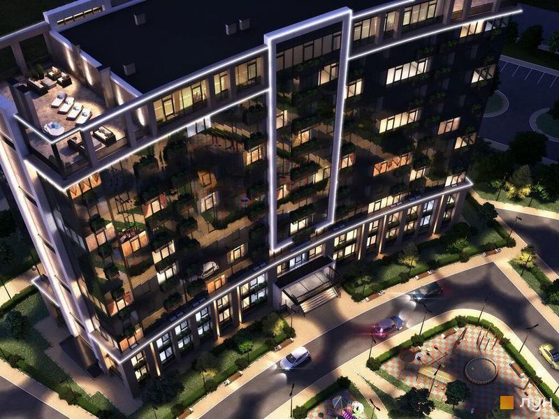 Apartment by the sea in a newly completed building