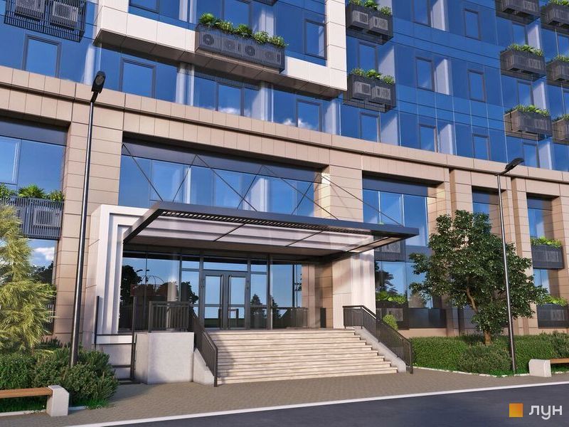 Apartment by the sea in a newly completed building