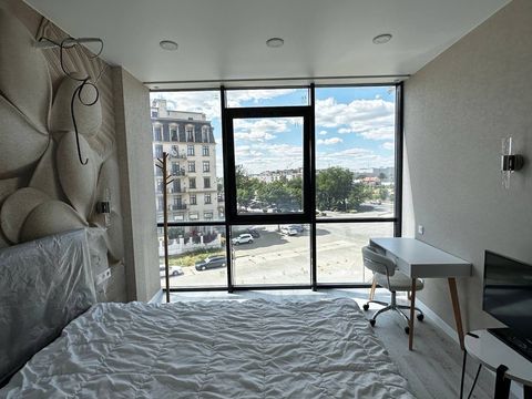 Apartment by the sea in a newly completed building