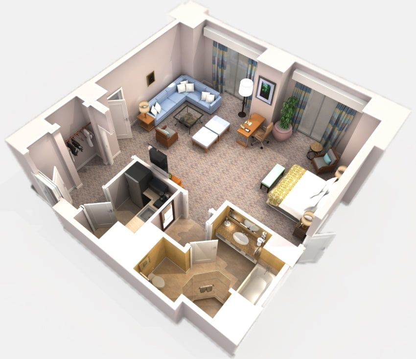 Apartment on Gagarinskoe Plateau
