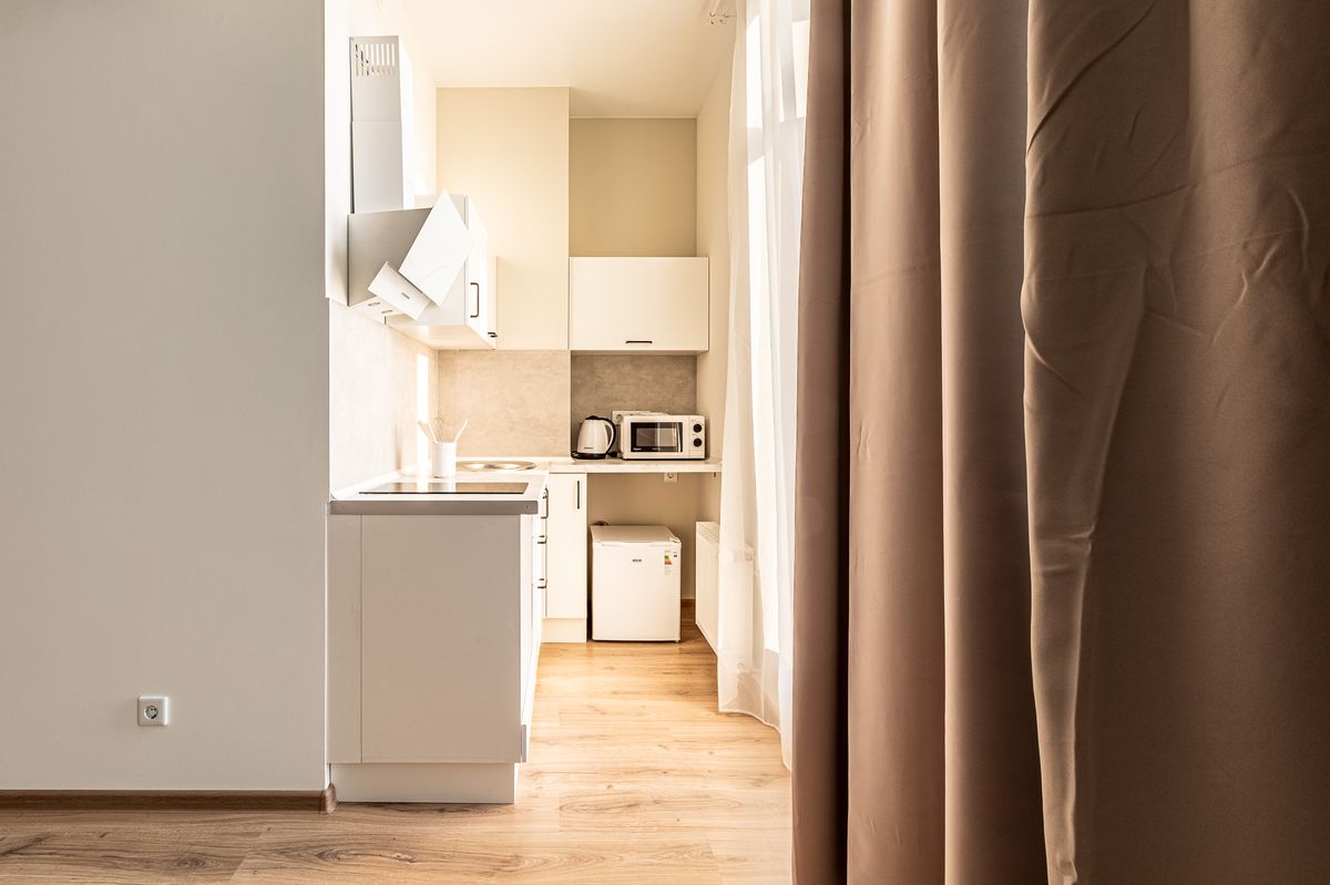 Two-bedroom apartment on Dmitra Donskogo Street
