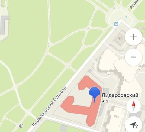 Apartment on Lidersovsky Boulevard