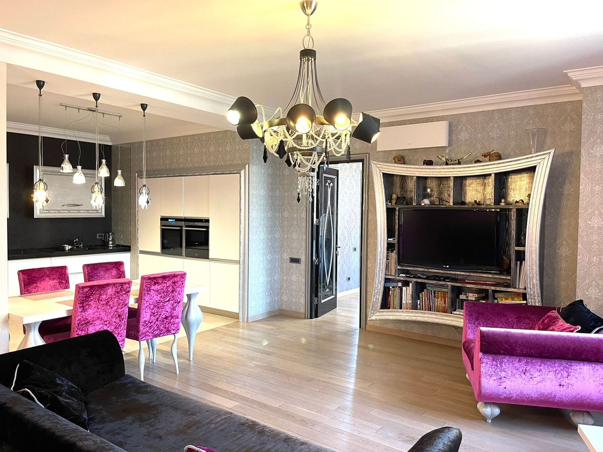 An apartment on Shevchenko Avenue.