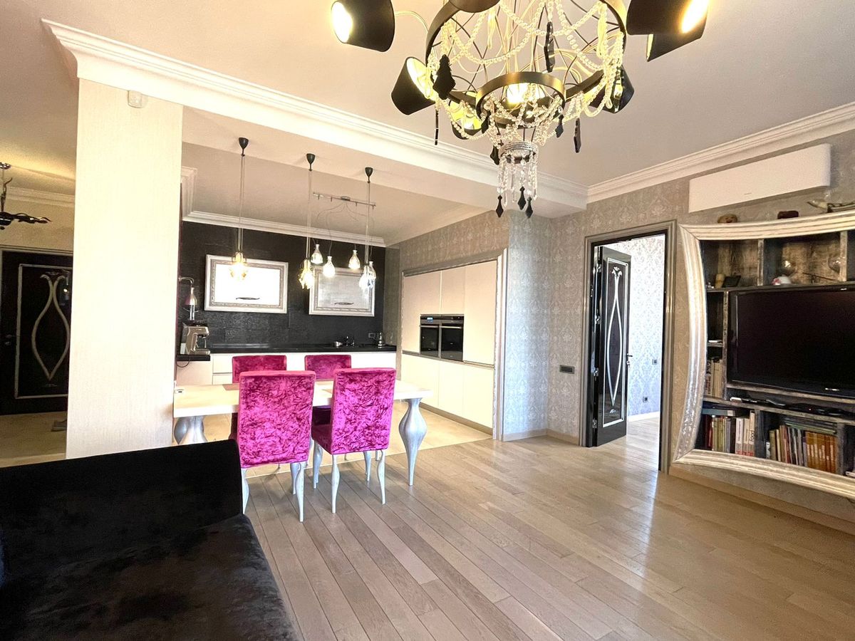 An apartment on Shevchenko Avenue.