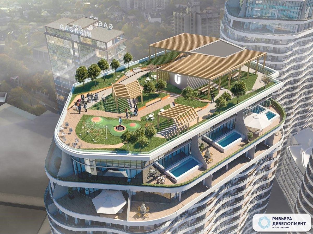 Просторная студия в Unity Towers башня Б