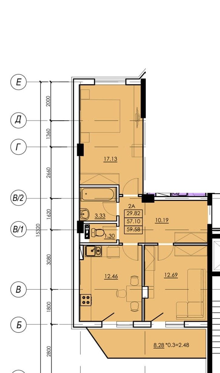 Apartment on Sakharov Street