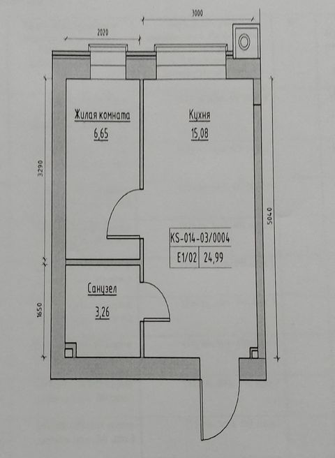 Apartment on Yuzhnaya Street