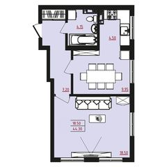 Apartment on Marselskaya Street