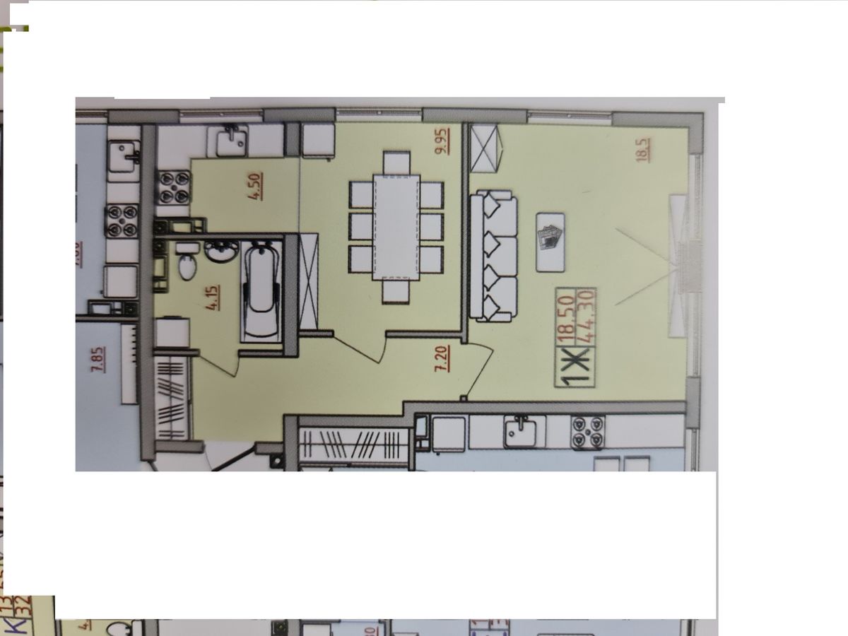 Apartment on Marselskaya Street