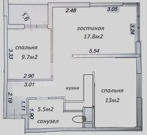 Квартира на Краснова вул.