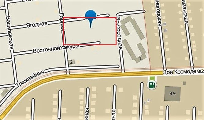 Land plot in Block 23, Sovinion