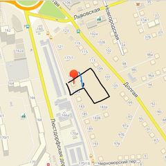 A plot of land on Lyustdorfskaya Road