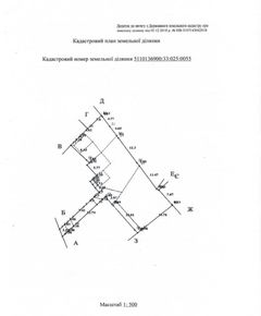 A plot of land on Lyustdorfskaya Road