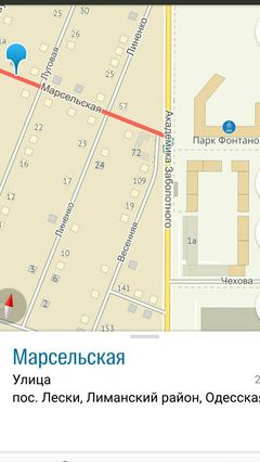 A plot of land on Marselskaya Street