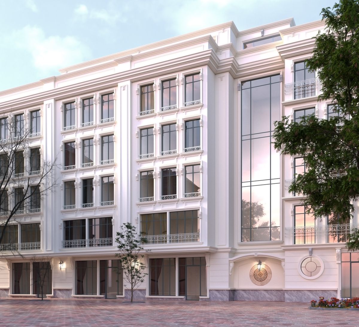 The perfect location for constructing a new hotel-style building.