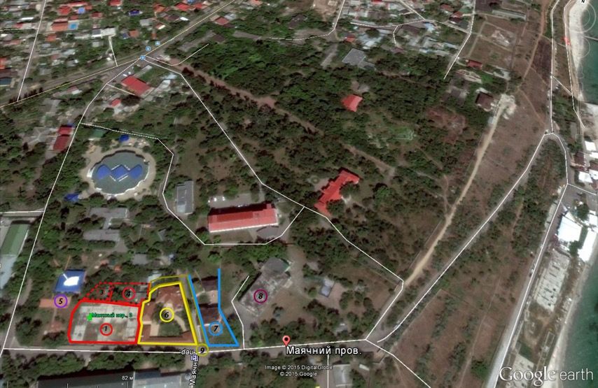 A plot of land on Mayachny Lane